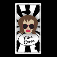 Coque Nokia Lumia 735 Miss Corse Chatain