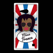Coque Nokia Lumia 735 Miss France Black