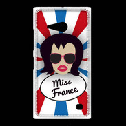 Coque Nokia Lumia 735 Miss France Brune