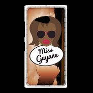Coque Nokia Lumia 735 Miss Guyane Black