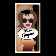 Coque Nokia Lumia 735 Miss Guyane Chatain
