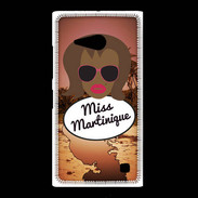 Coque Nokia Lumia 735 Miss Martinique Black
