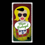 Coque Nokia Lumia 735 Miss Portugal Blonde