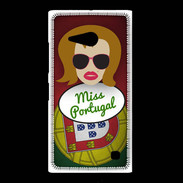 Coque Nokia Lumia 735 Miss Portugal Rousse