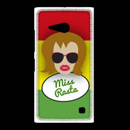 Coque Nokia Lumia 735 Miss Rasta Rousse