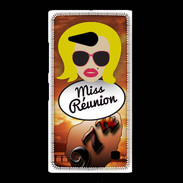 Coque Nokia Lumia 735 Miss Réunion Blonde