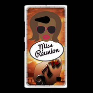 Coque Nokia Lumia 735 Miss Réunion Black