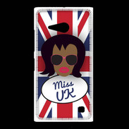 Coque Nokia Lumia 735 Miss UK Black
