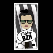 Coque Nokia Lumia 735 Mister Bretagne Brun