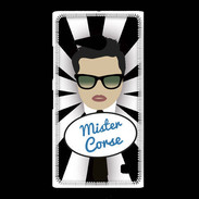 Coque Nokia Lumia 735 Mister Corse Brun
