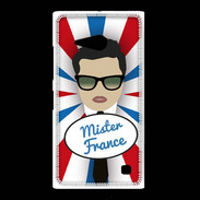 Coque Nokia Lumia 735 Mister France Brun