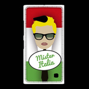 Coque Nokia Lumia 735 Mister Italie Blond