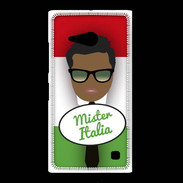 Coque Nokia Lumia 735 Mister Italie Black