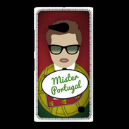 Coque Nokia Lumia 735 Mister Portugal Chatain