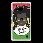 Coque Nokia Lumia 735 Mister Rasta Black
