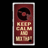 Coque Nokia Lumia 735 Keep Calm and Mix That Rouge