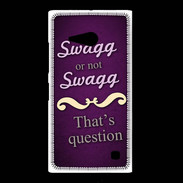 Coque Nokia Lumia 735 Swag or Not ZG