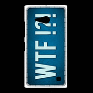 Coque Nokia Lumia 735 WTF bleu ZG