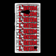 Coque Nokia Lumia 735 L'seum rouge