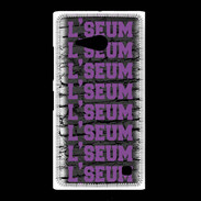 Coque Nokia Lumia 735 L'seum violet