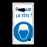 Coque Nokia Lumia 735 Pas sur la tête PR