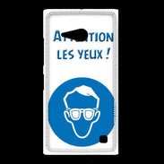 Coque Nokia Lumia 735 Attention les yeux PR