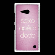 Coque Nokia Lumia 735 Sexo Apéro Dodo rose ZG