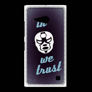 Coque Nokia Lumia 735 In Catch We trust Bleu ZG