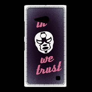 Coque Nokia Lumia 735 In Catch We trust Rouge ZG