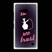 Coque Nokia Lumia 735 In Chicha We trust Rouge ZG