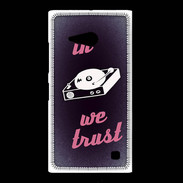 Coque Nokia Lumia 735 In DJ We trust Rouge ZG
