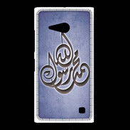 Coque Nokia Lumia 735 Islam H Bleu