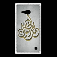 Coque Nokia Lumia 735 Islam H Gris