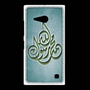 Coque Nokia Lumia 735 Islam H Turquoise