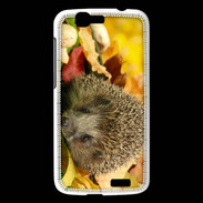 Coque Huawei Ascend G7 Automne et Hérisson
