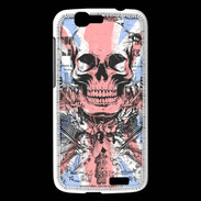 Coque Huawei Ascend G7 Tête de mort Angleterre