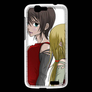 Coque Huawei Ascend G7 Cute Boy and Girl