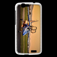Coque Huawei Ascend G7 Alfa Jet au couché de soleil