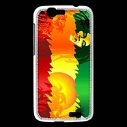 Coque Huawei Ascend G7 Chanteur de reggae