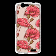 Coque Huawei Ascend G7 Fleurs vintage 2