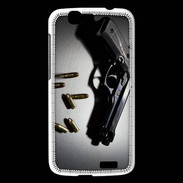 Coque Huawei Ascend G7 Gun et munitions