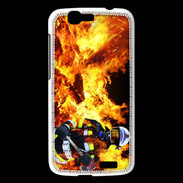 Coque Huawei Ascend G7 Pompier soldat du feu
