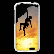 Coque Huawei Ascend G7 Escalade au couché de soleil 10