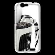 Coque Huawei Ascend G7 Belle voiture sportive blanche