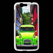 Coque Huawei Ascend G7 2cv verte de collection