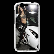 Coque Huawei Ascend G7 Voiture et charme