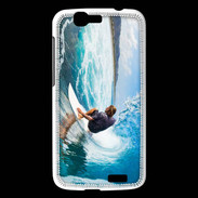 Coque Huawei Ascend G7 Surfer dans un rouleau
