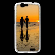 Coque Huawei Ascend G7 Balade romantique sur la plage 5