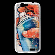 Coque Huawei Ascend G7 Bombe graffiti
