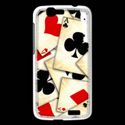 Coque Huawei Ascend G7 Carte de poker vintage 50